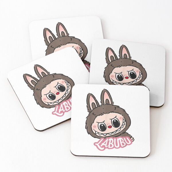 Item preview, “Sassy Labubu Peek – Mischievous Bunny with Attitude!” designed and sold by violetteskyart-vioart.