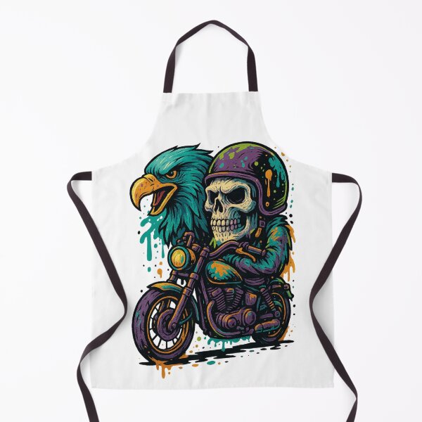 Item preview, Graffiti Skull Brotherhood – Twin Skulls & Eagle designed and sold by Maggrafi.