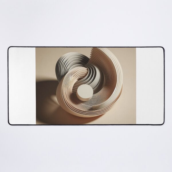 Item preview, Abstract Geometric Shapes with Shadows – Modern Minimalist Design designed and sold by ashokreddy343.