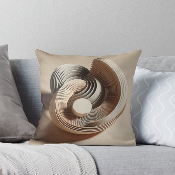 Item preview, Abstract Geometric Shapes with Shadows – Modern Minimalist Design designed and sold by ashokreddy343.