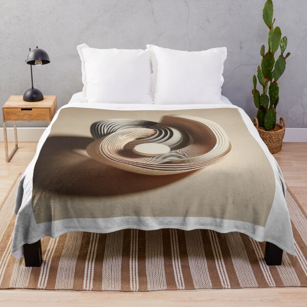 Item preview, Abstract Geometric Shapes with Shadows – Modern Minimalist Design designed and sold by ashokreddy343.