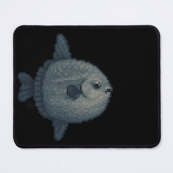 Item preview, Sunfish - Mola Mola - Luna Fish - Pixel Art - 8bit graphics 16bit graphics - Retro Fish Art - Sunfish designed and sold by Kabuji Store.