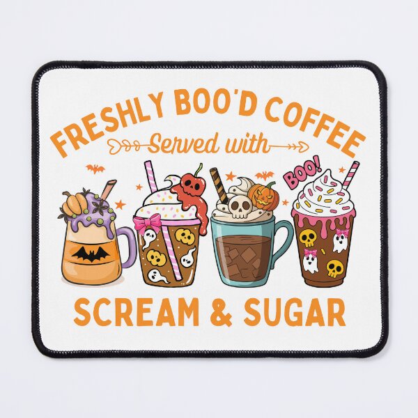 Item preview, Freshly Boo'd Coffee Lover Halloween designed and sold by thebest-2studio.