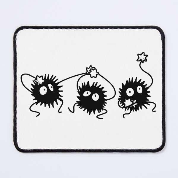 Item preview, soot sprites designed and sold by Kama black&white.