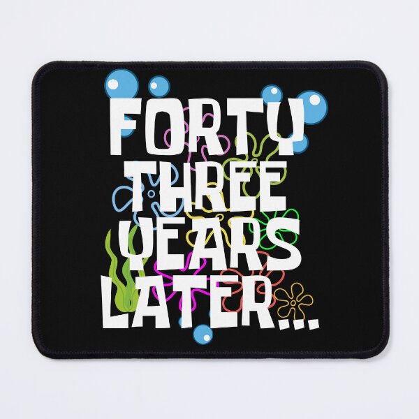 Item preview, Forty Three Years Later, Funny 43 Years Old Birthday Party designed and sold by Mozaic Clothes.