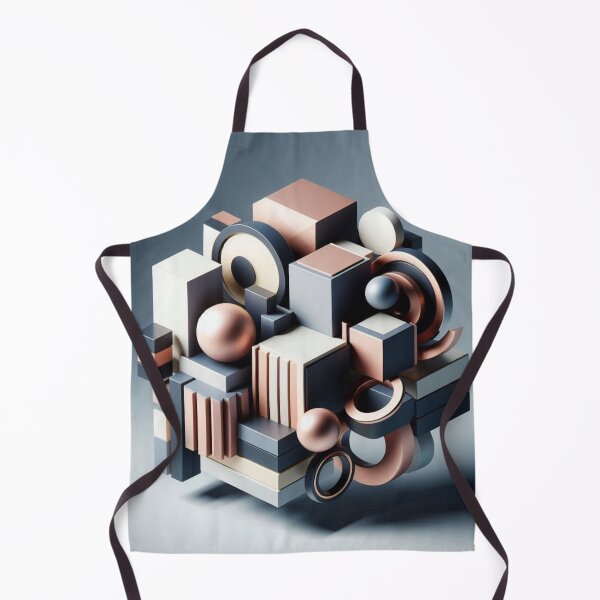 Item preview, Modern Abstract Shapes with Depth designed and sold by ashokreddy343.