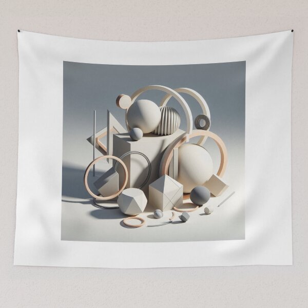 Item preview, Geometry-Inspired Design with Light & Shadow designed and sold by ashokreddy343.