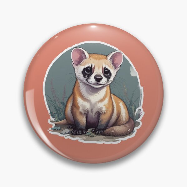 Item preview, Black footed ferret designed and sold by GasconyPassion.