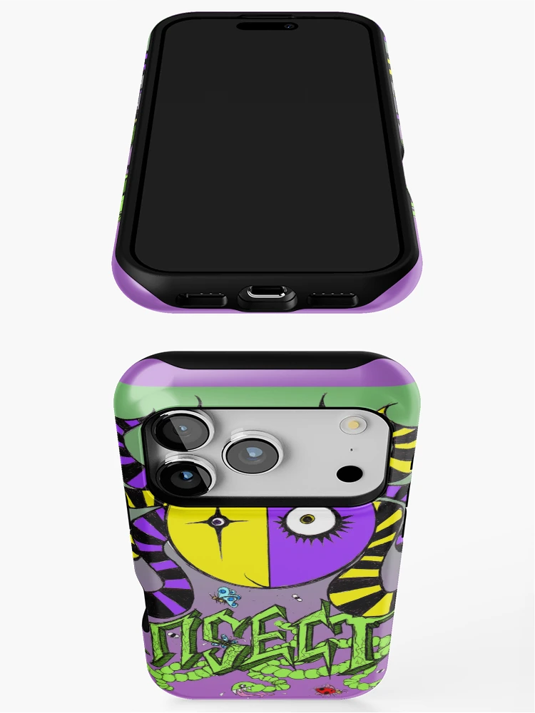 Thumbnail 3 of 4, iPhone Case, Insect designed and sold by PERCENTUM DESIGNS.