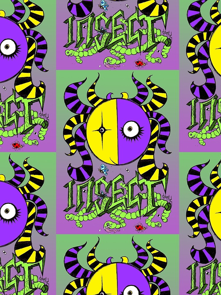 Thumbnail 3 of 3, Scarf, Insect designed and sold by PercentumDesign.