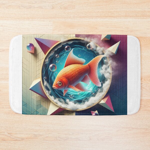 Item preview, Surreal Fish & Portal – Abstract Dream Art designed and sold by ashokreddy343.