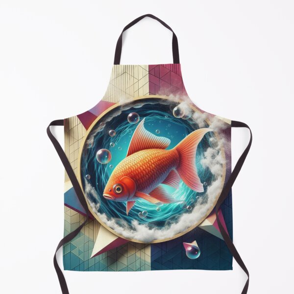 Item preview, Surreal Fish & Portal – Abstract Dream Art designed and sold by ashokreddy343.