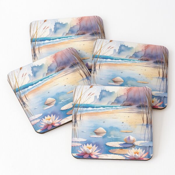 Item preview, Summer Dreamy Beach Vibes tropical vacation  designed and sold by RSDigitalPrintDesign.
