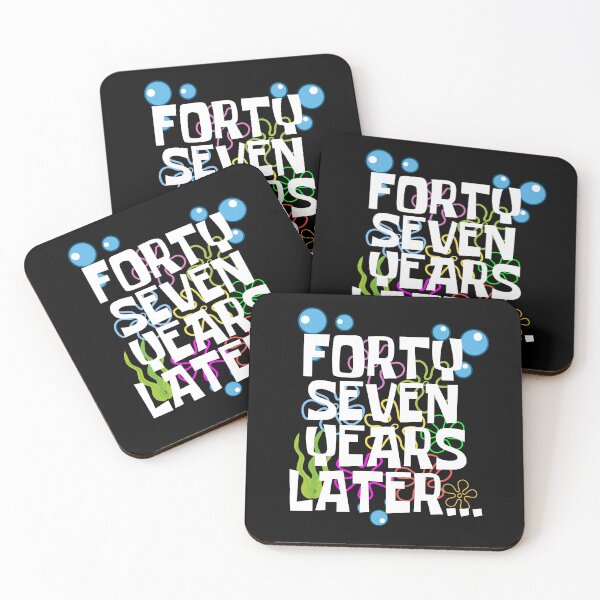 Item preview, Forty Seven Years Later, Funny 47 Years Old Birthday Party designed and sold by Mozaic Clothes.