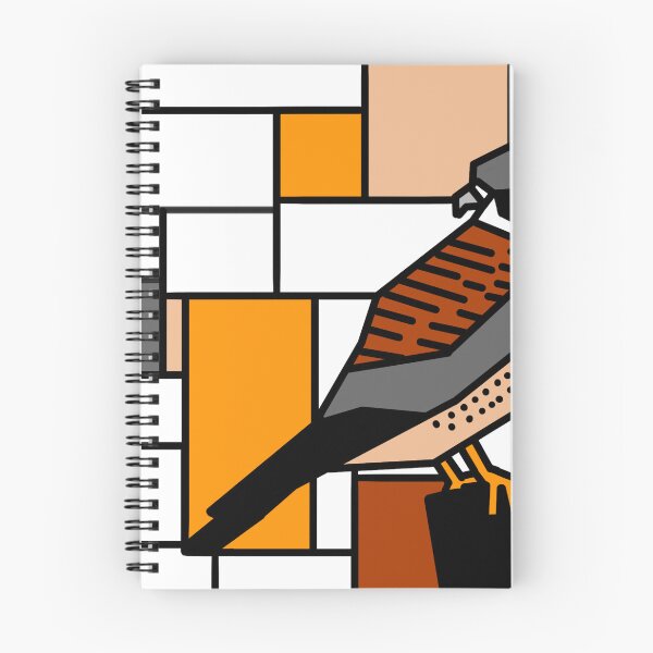 Item preview, Mondrian American Kestrel designed and sold by CCArtPrints.