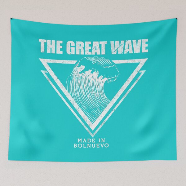 Item preview, The Great Wave Made in Bolnuevo designed and sold by mzrn-souvenirs.
