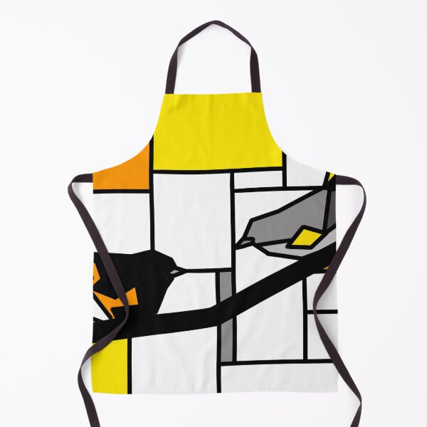 Item preview, Mondrian American Redstart designed and sold by CCArtPrints.