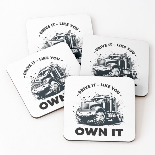 Artikelvorschau, T-Shirt "Drive It Like You Own It" Big Rig Truck - Lustiges Trucker & LKW-Fahrer Geschenk entworfen und verkauft von Colorful-Garden.