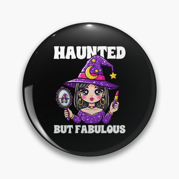 Item preview, HAUNTED BUT FABULOUS - WITCH HALLOWEEN designed and sold by KEF Custom.