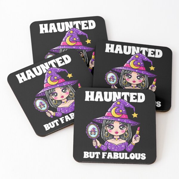 Item preview, HAUNTED BUT FABULOUS - WITCH HALLOWEEN designed and sold by KEF Custom.