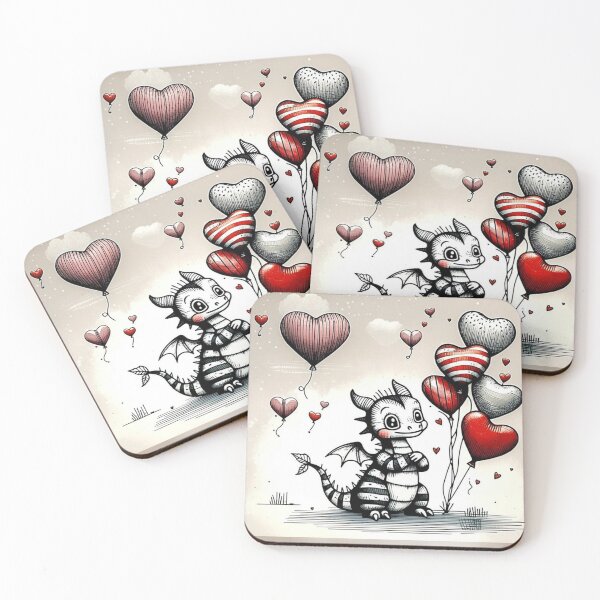 Item preview, Jail Break Dragon in Black and White designed and sold by Rum-Raisin.
