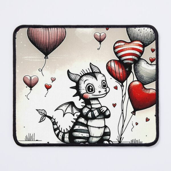 Item preview, Jail Break Dragon in Black and White designed and sold by Rum-Raisin.