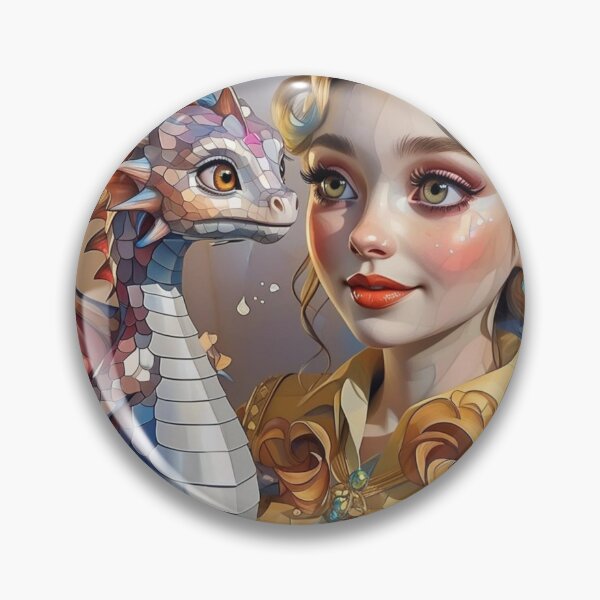 Item preview, Daenerys Queen Mother of the dragons in a crystalline setting designed and sold by Rum-Raisin.