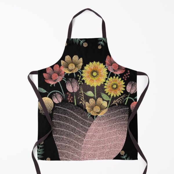 Item preview, flower pot full of colourful flowers. designed and sold by Lov Verman.