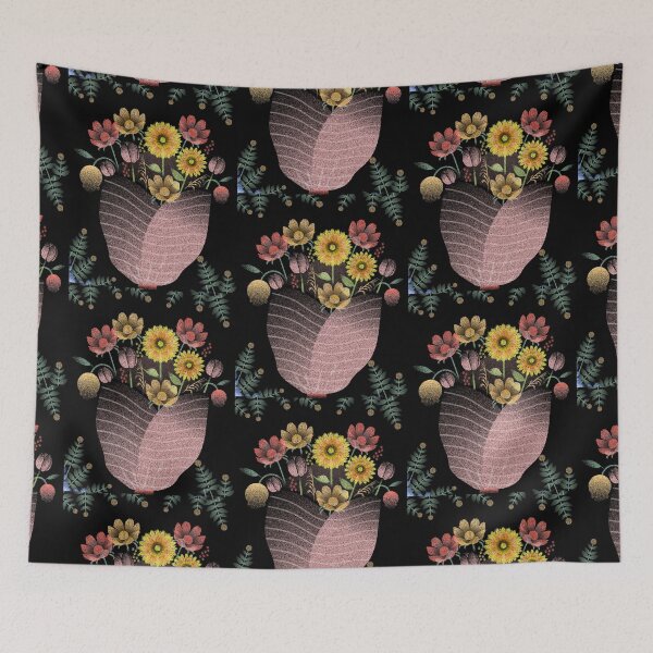 Item preview, flower pot full of colourful flowers. designed and sold by Lov Verman.