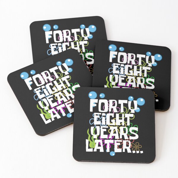 Item preview, Forty Eight Years Later, Funny 48 Years Old Birthday Party designed and sold by Mozaic Clothes.
