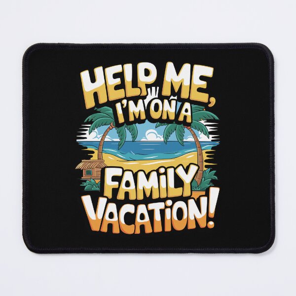 Item preview, Help Me I'm On A Family Vacation Funny Family Matching T-Shirt designed and sold by stmpdwrld.
