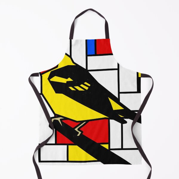Item preview, Mondrian Western Tanager designed and sold by CCArtPrints.