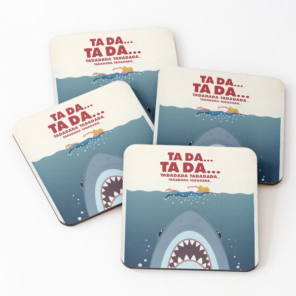 Item preview, TA DA… The Shark! – Cult Movie Poster Parody designed and sold by NiceHatHarry.