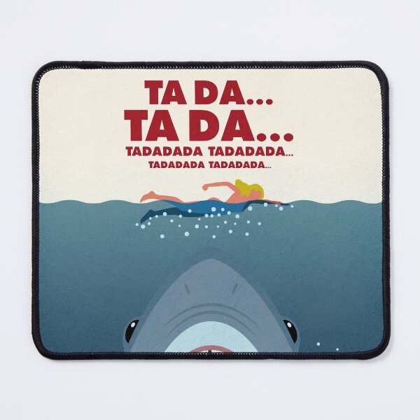 Item preview, TA DA… The Shark! – Cult Movie Poster Parody designed and sold by NiceHatHarry.