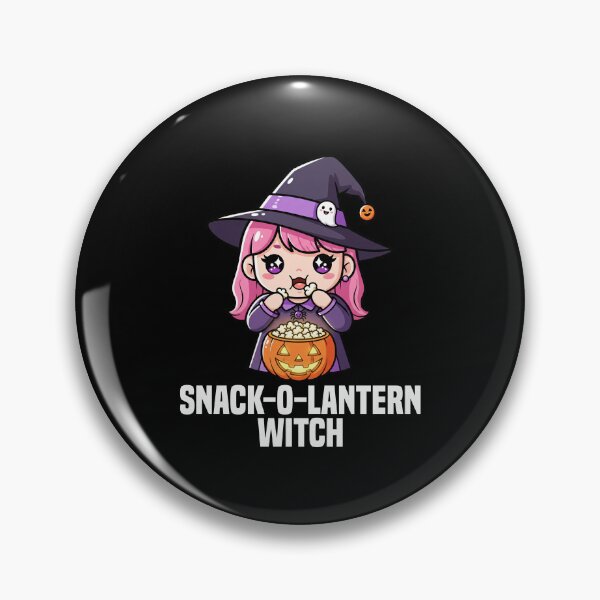 Item preview, SNACK-O-LANTERN WITCH - WITCH HALLOWEEN designed and sold by KEF Custom.