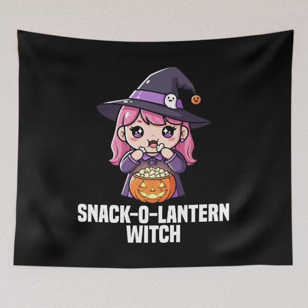 Item preview, SNACK-O-LANTERN WITCH - WITCH HALLOWEEN designed and sold by KEF Custom.