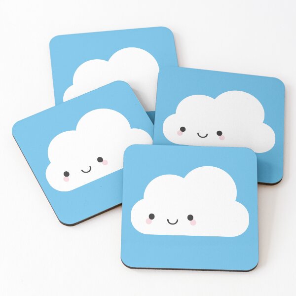 Item preview, Happy Kawaii Cloud designed and sold by marcelinesmith.