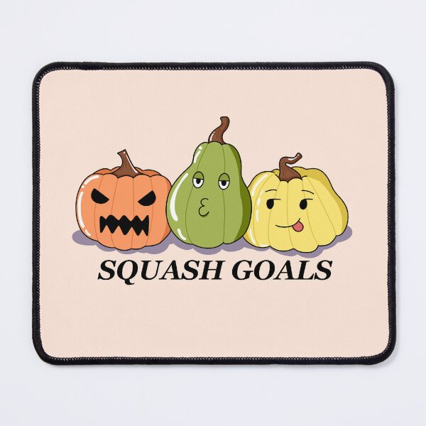 Item preview, Squash Goals – Cute Funny Pumpkin Cartoon Illustration designed and sold by zubinshi.