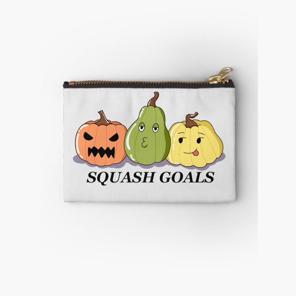 Item preview, Squash Goals – Cute Funny Pumpkin Cartoon Illustration designed and sold by zubinshi.