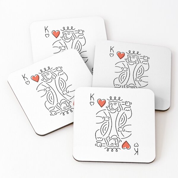 Item preview, King of Hearts designed and sold by missbobbit.