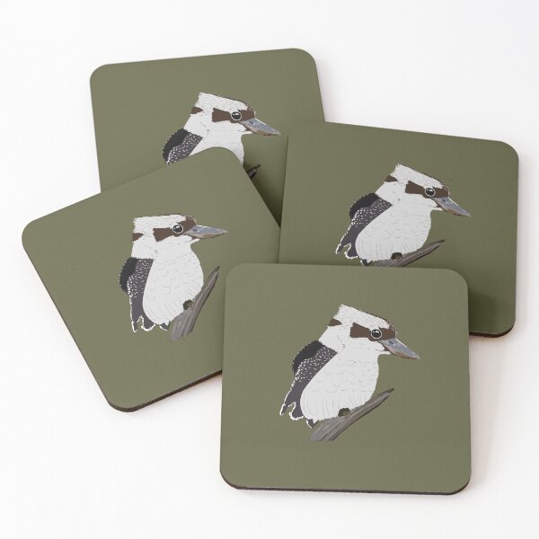 Item preview, Kookaburra designed and sold by Yorkshire Gum Art Studio.