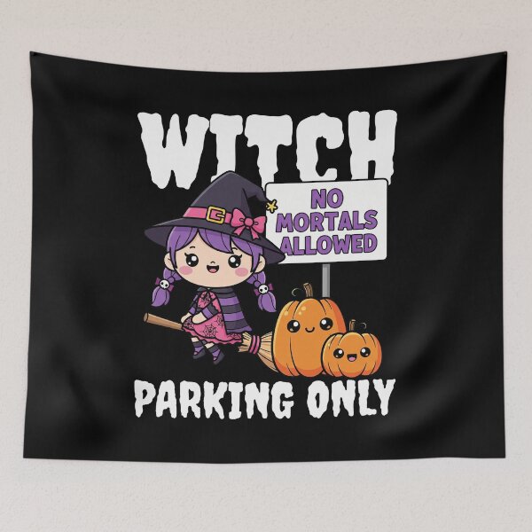 Item preview, WITCH PARKING ONLY - WITCH HALLOWEEN designed and sold by KEF Custom.