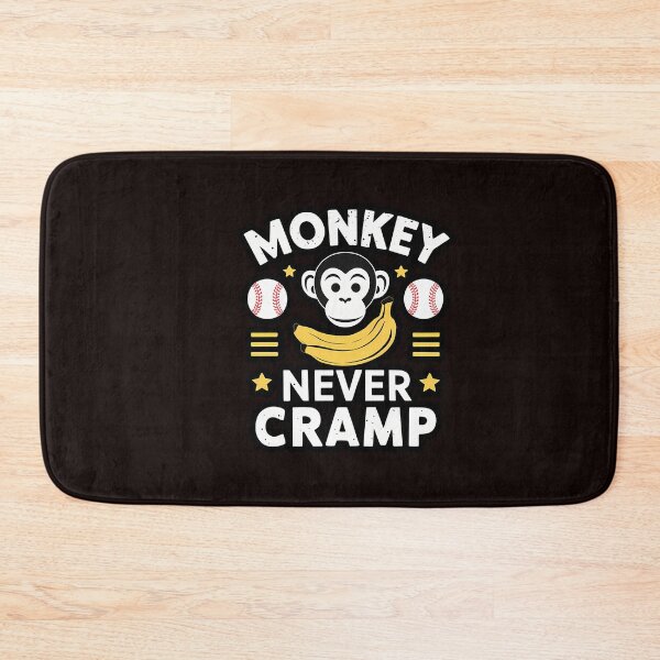 Item preview, Monkey Never Cramp - Funny Baseball  designed and sold by Vevonina.