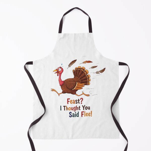 Item preview, Funny Escaping Turkey Thanksgiving designed and sold by Pixelzo.