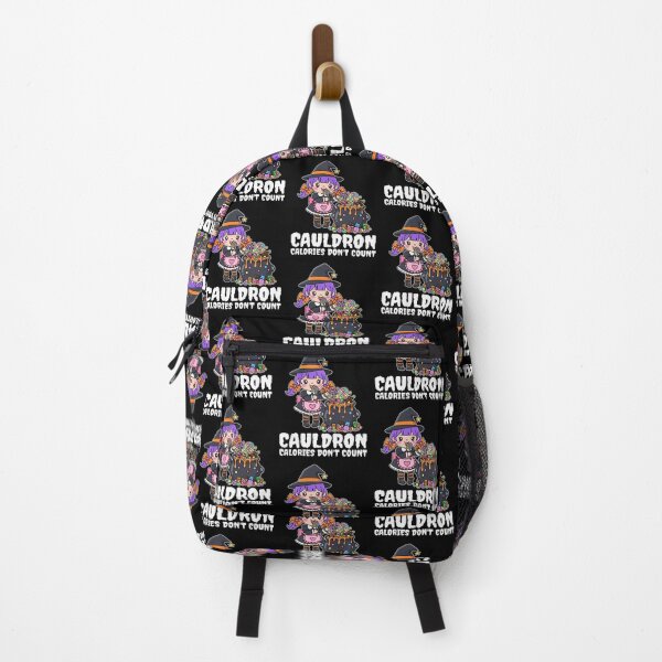 Item preview, CAULDRON CALORIES DON'T COUNT - WITCH HALLOWEEN designed and sold by KEF Custom.