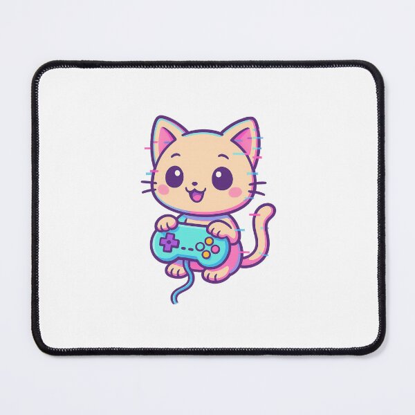 Item preview, Chibi Gaming cat designed and sold by Teddybearlol.