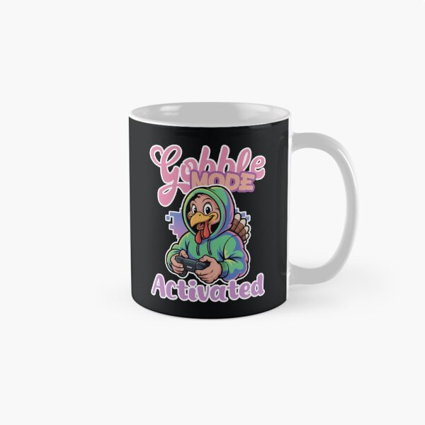 Item preview, Cartoon Turkey Gamer with Controller and Pixel Background designed and sold by SplashTastic.