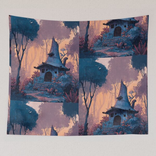 Item preview, Enchanted Fantastical Dwelling designed and sold by bapupa.