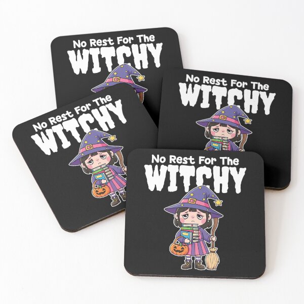 Item preview, NO REST FOR THE WITCHY - WITCH HALLOWEEN designed and sold by KEF Custom.