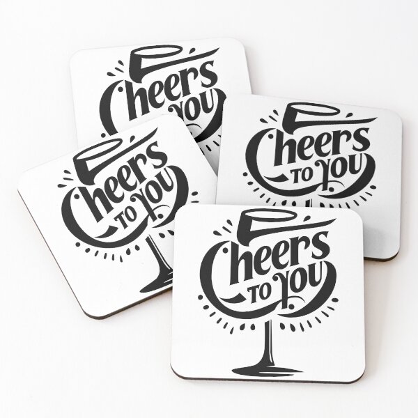 Item preview, Cheers #07 – Minimalist Wine Glass Typography designed and sold by MyAceCrafts.